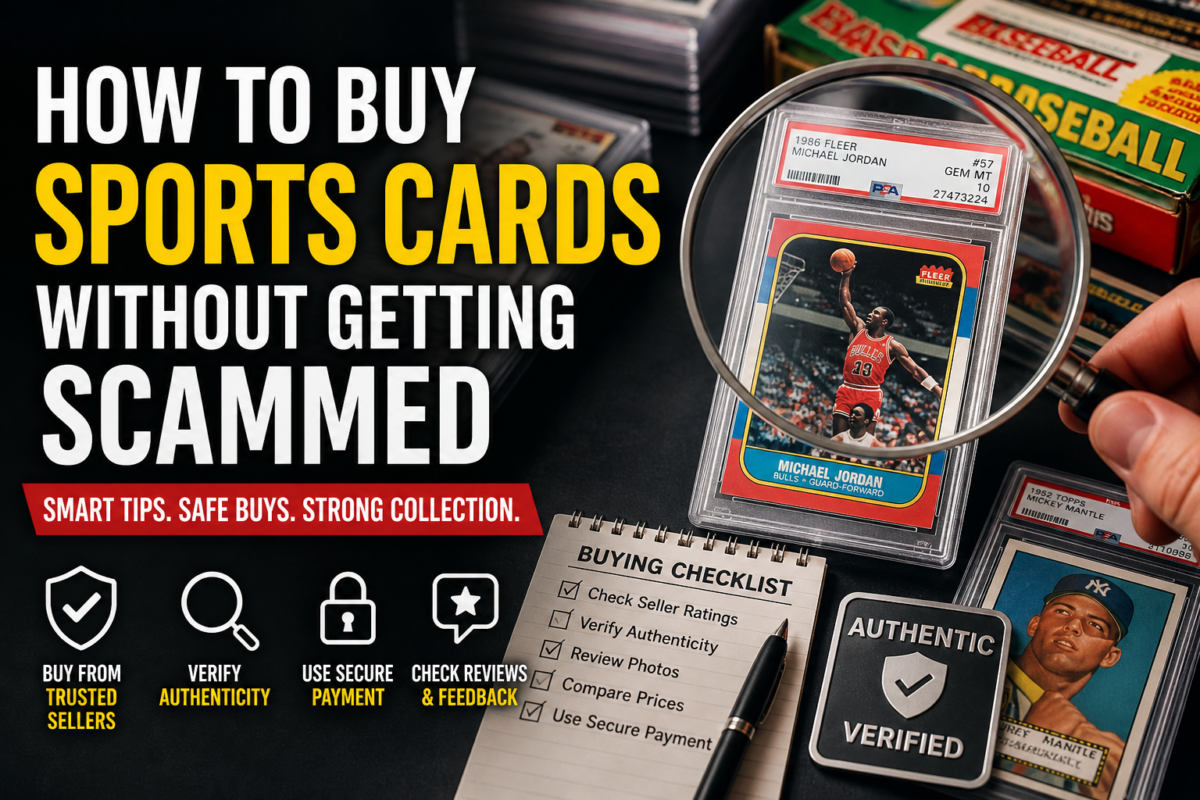 How to Buy Sports Cards Without Getting Scammed