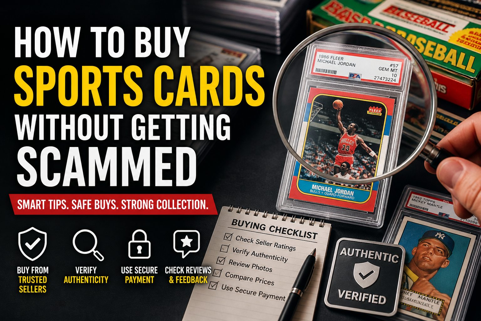 How to Buy Sports Cards Without Getting Scammed