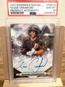 2023 Bowlan Sterling Reggie Crawford Auto PSA 10